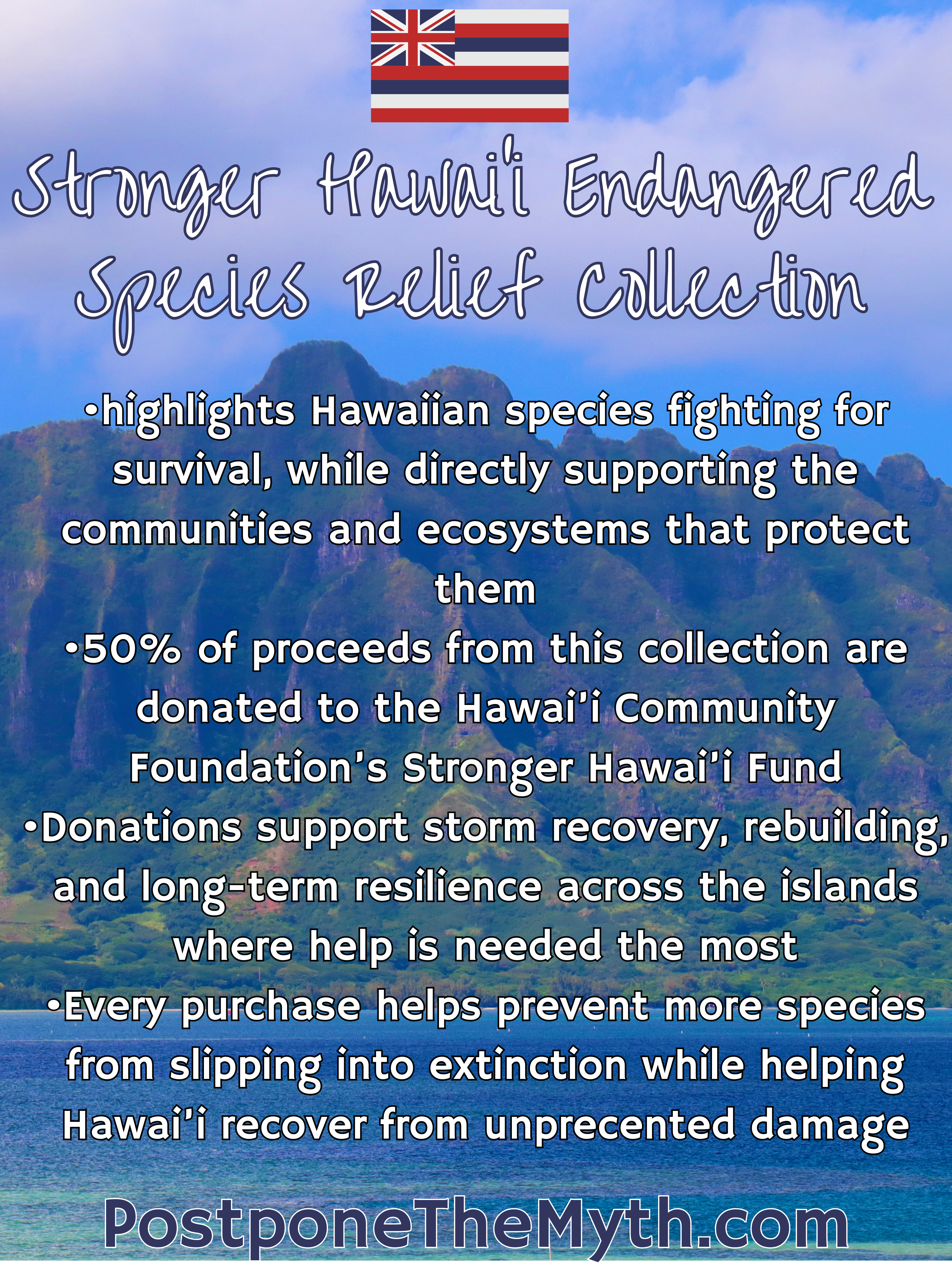 Stronger Hawai‘i Endangered Species Relief Collection