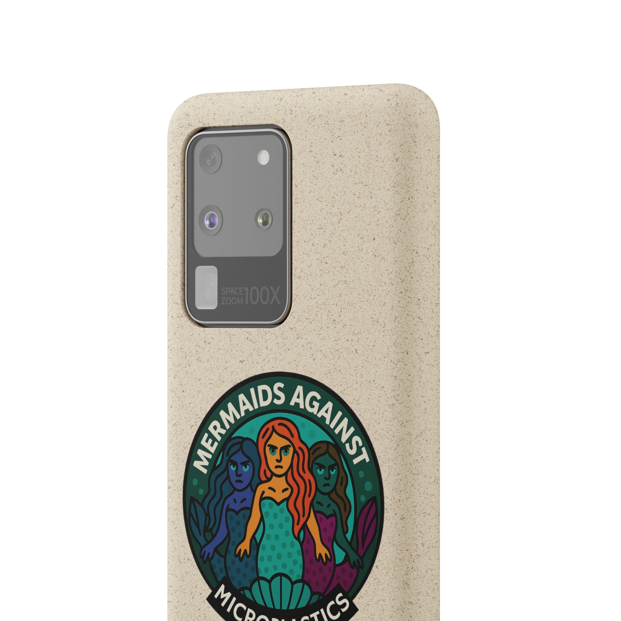 Mermaids Against Microplastics Biodegradable Phone Case