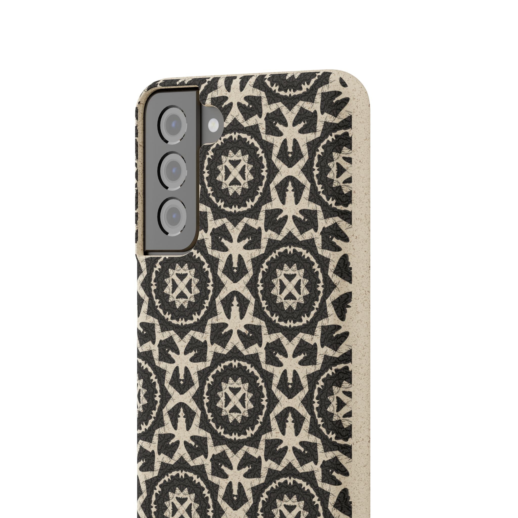 Blackburn's Sphinx Moth Kaleidoscope Biodegradable Phone Case