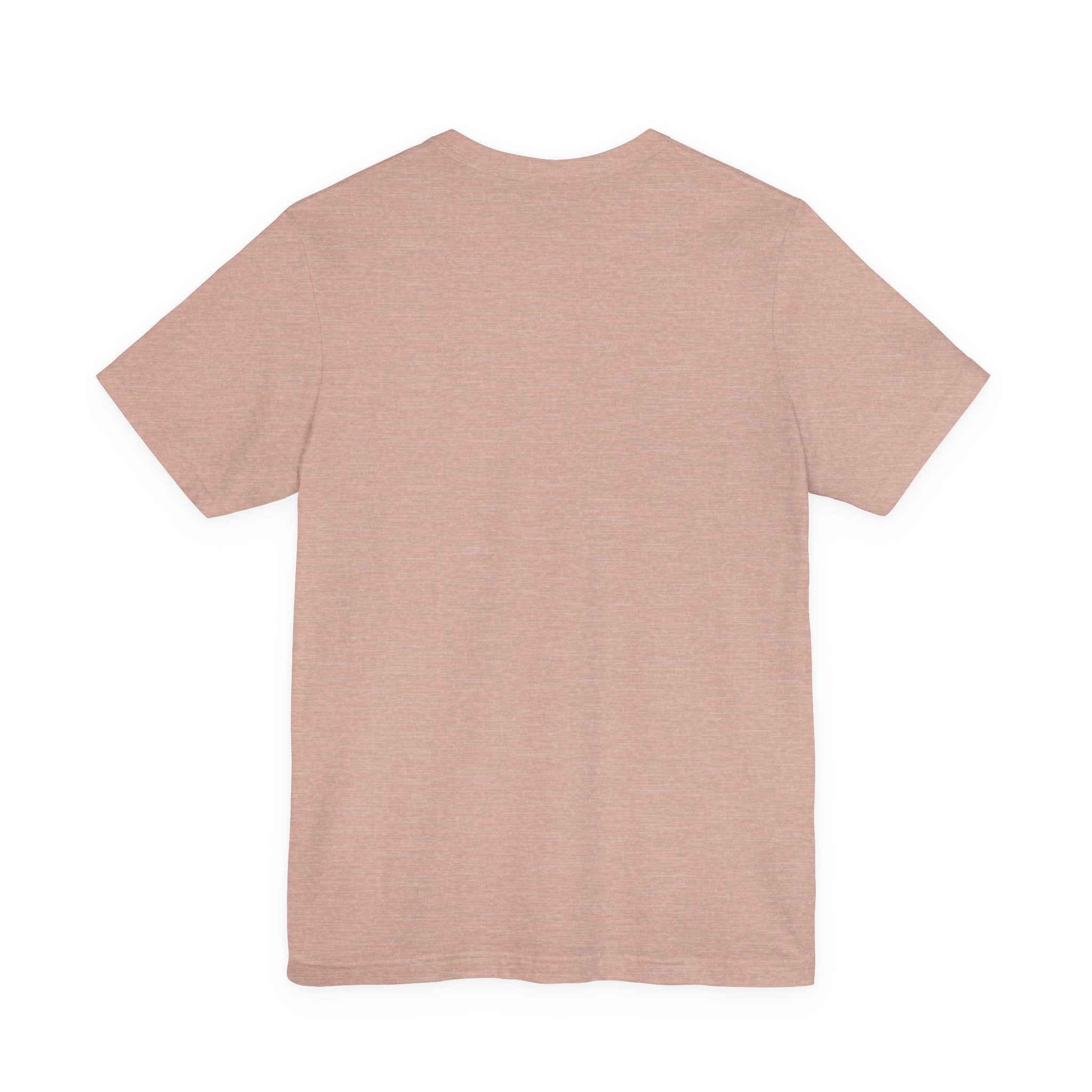 Plain pink t-shirt on a white background