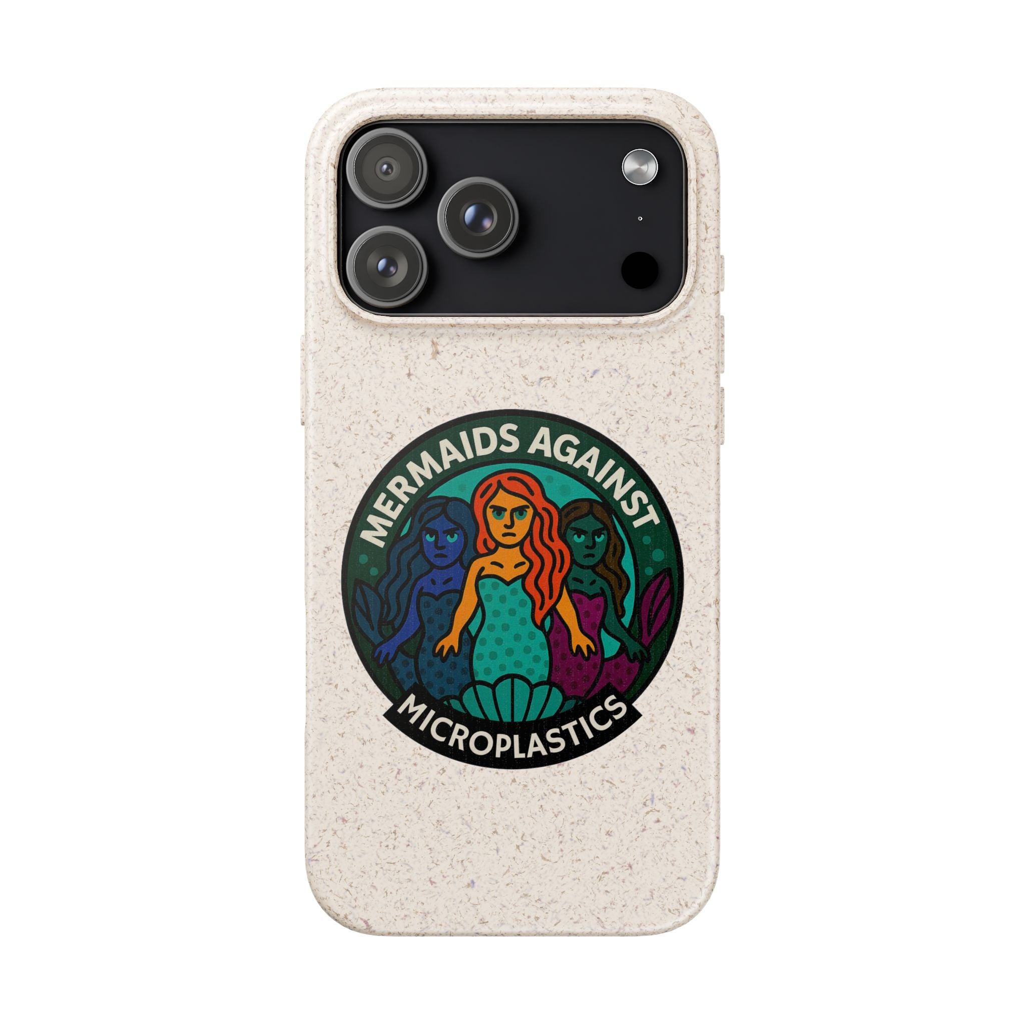 Mermaids Against Microplastics Biodegradable Phone Case