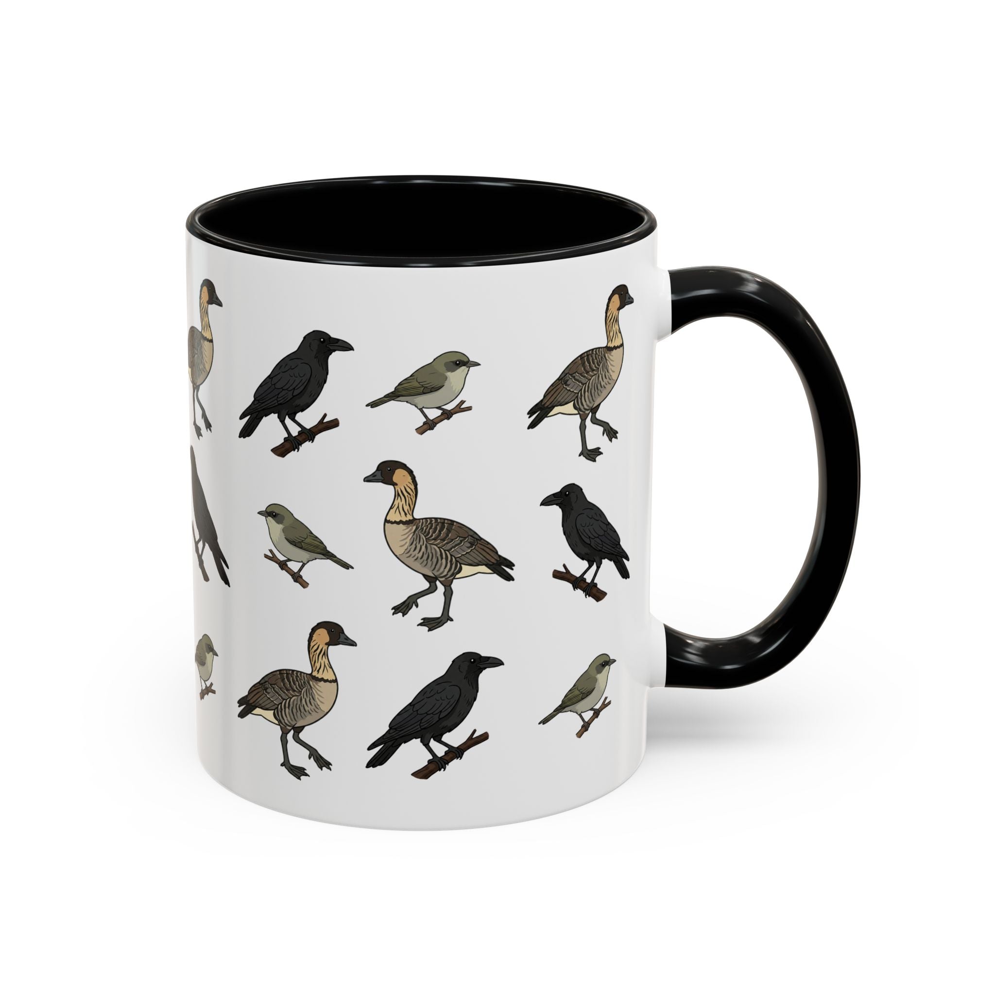 Endangered Hawaiian Birds Accent Mug