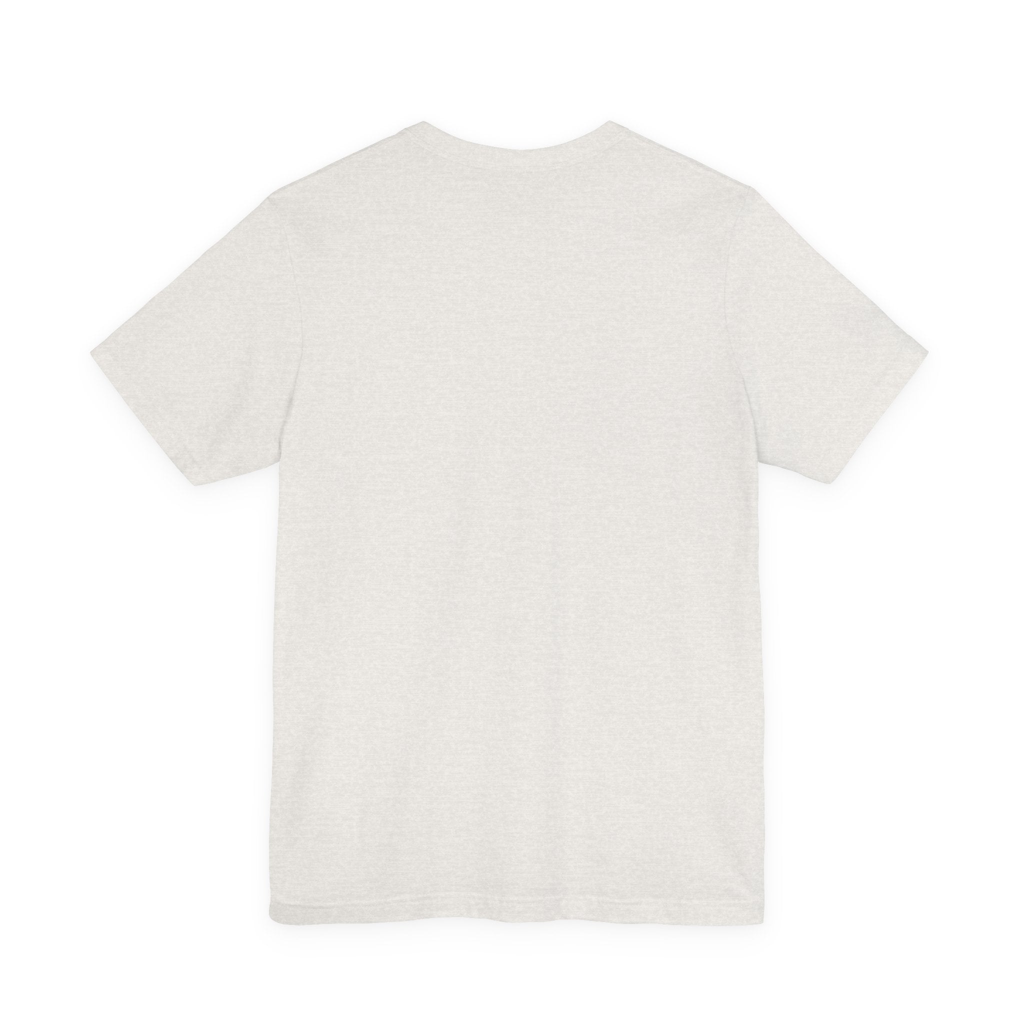 White t-shirt on a white background