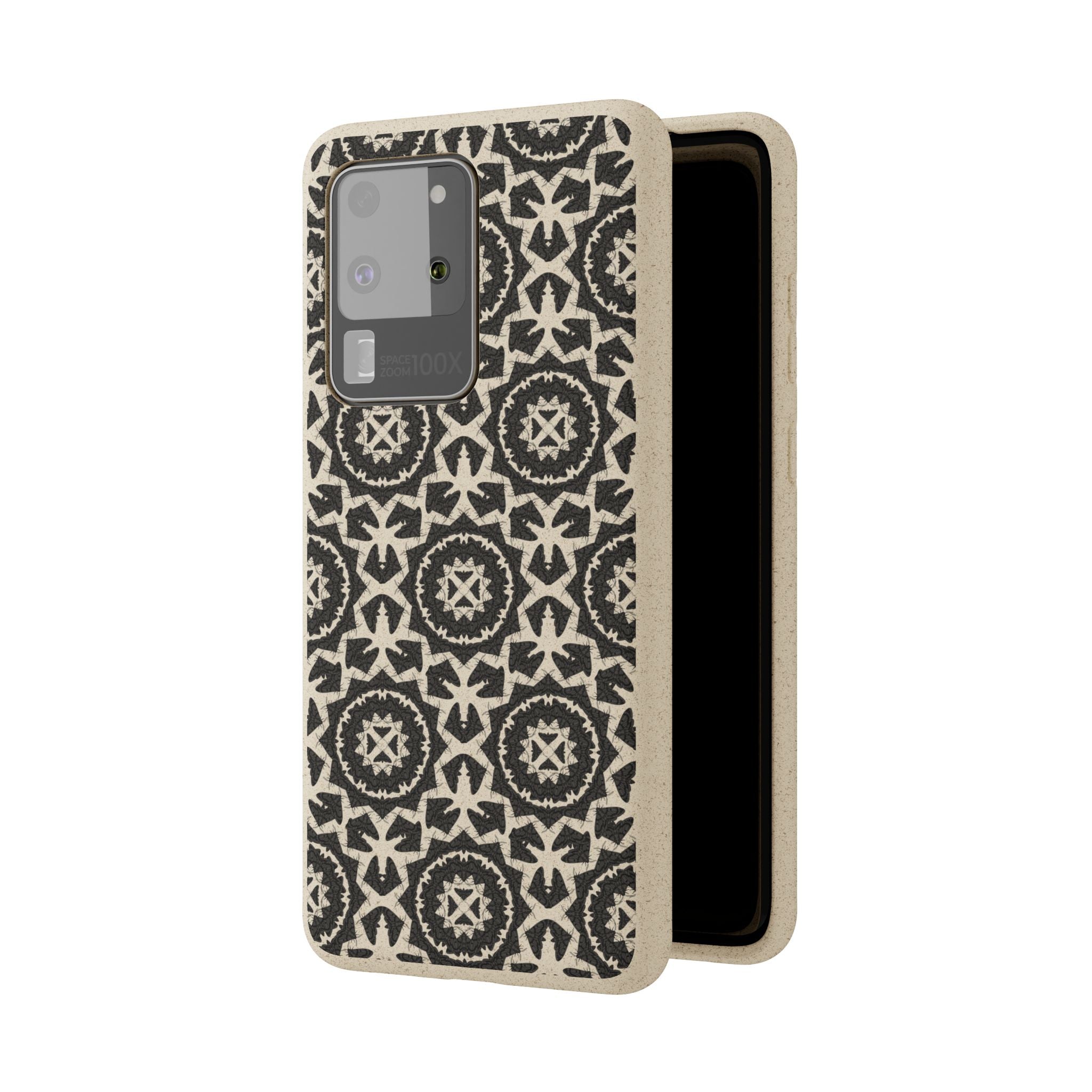 Blackburn's Sphinx Moth Kaleidoscope Biodegradable Phone Case