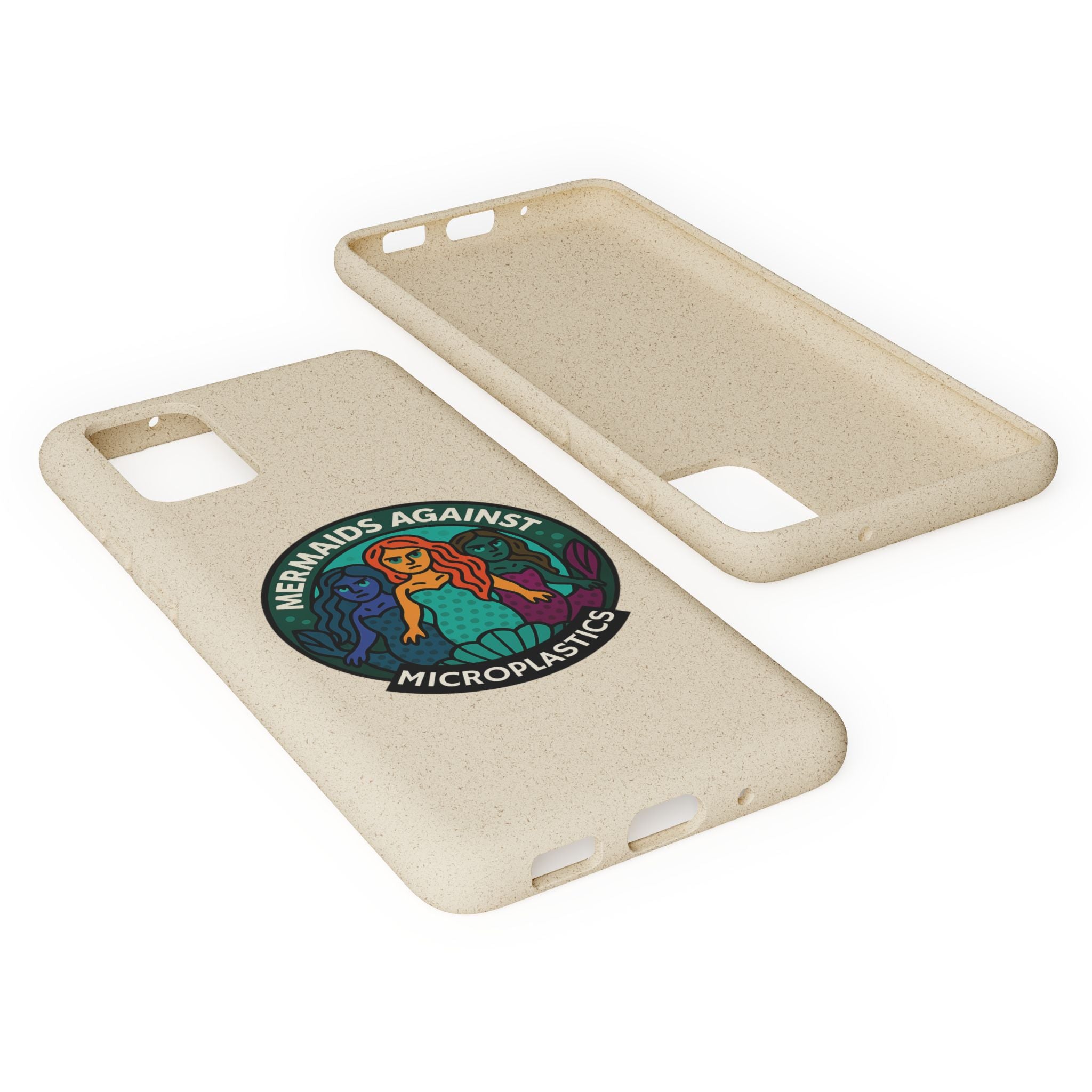 Mermaids Against Microplastics Biodegradable Phone Case