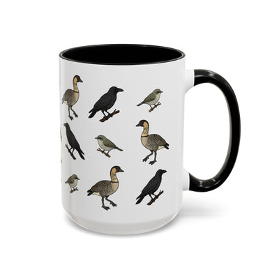 Endangered Hawaiian Birds Accent Mug
