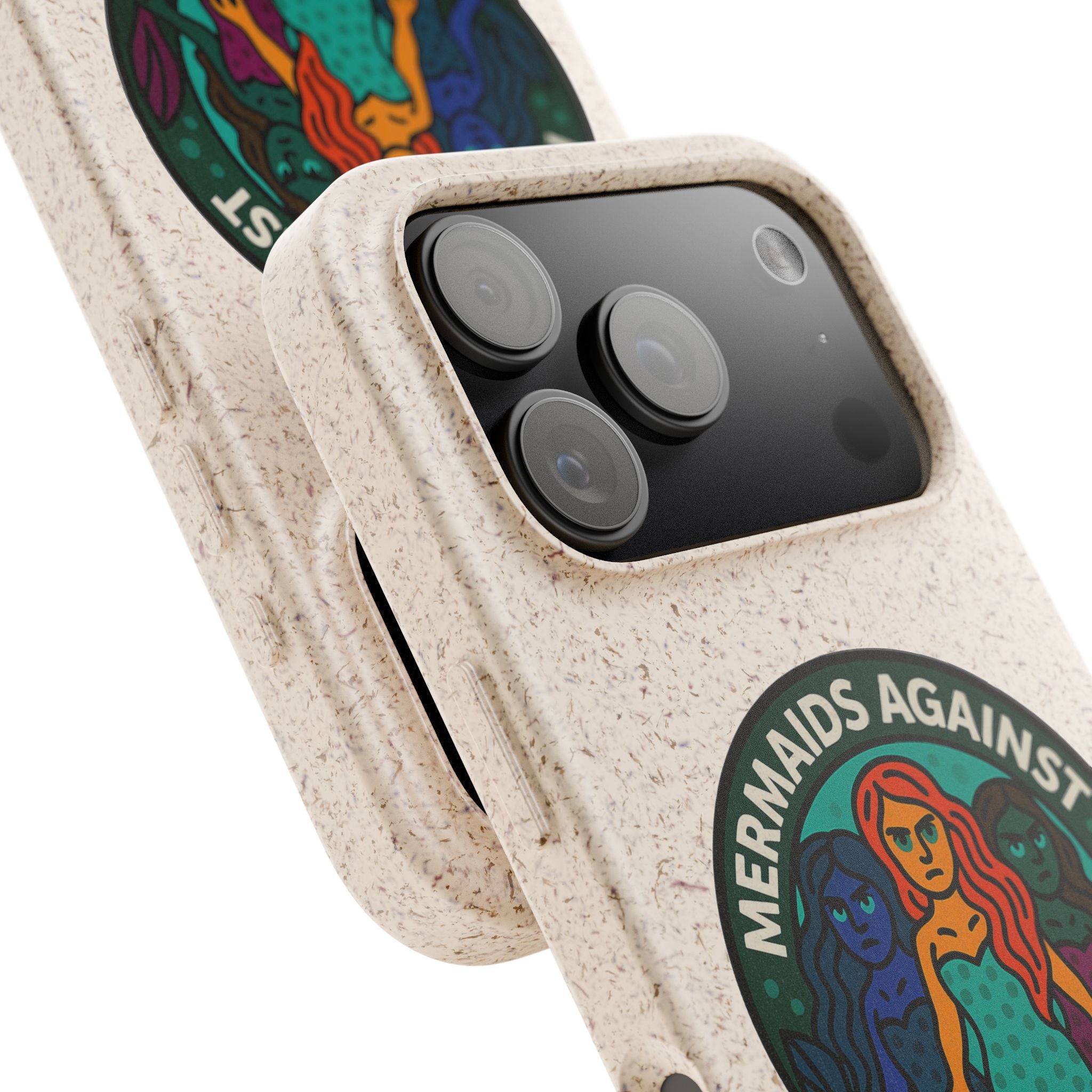 Mermaids Against Microplastics Biodegradable Phone Case