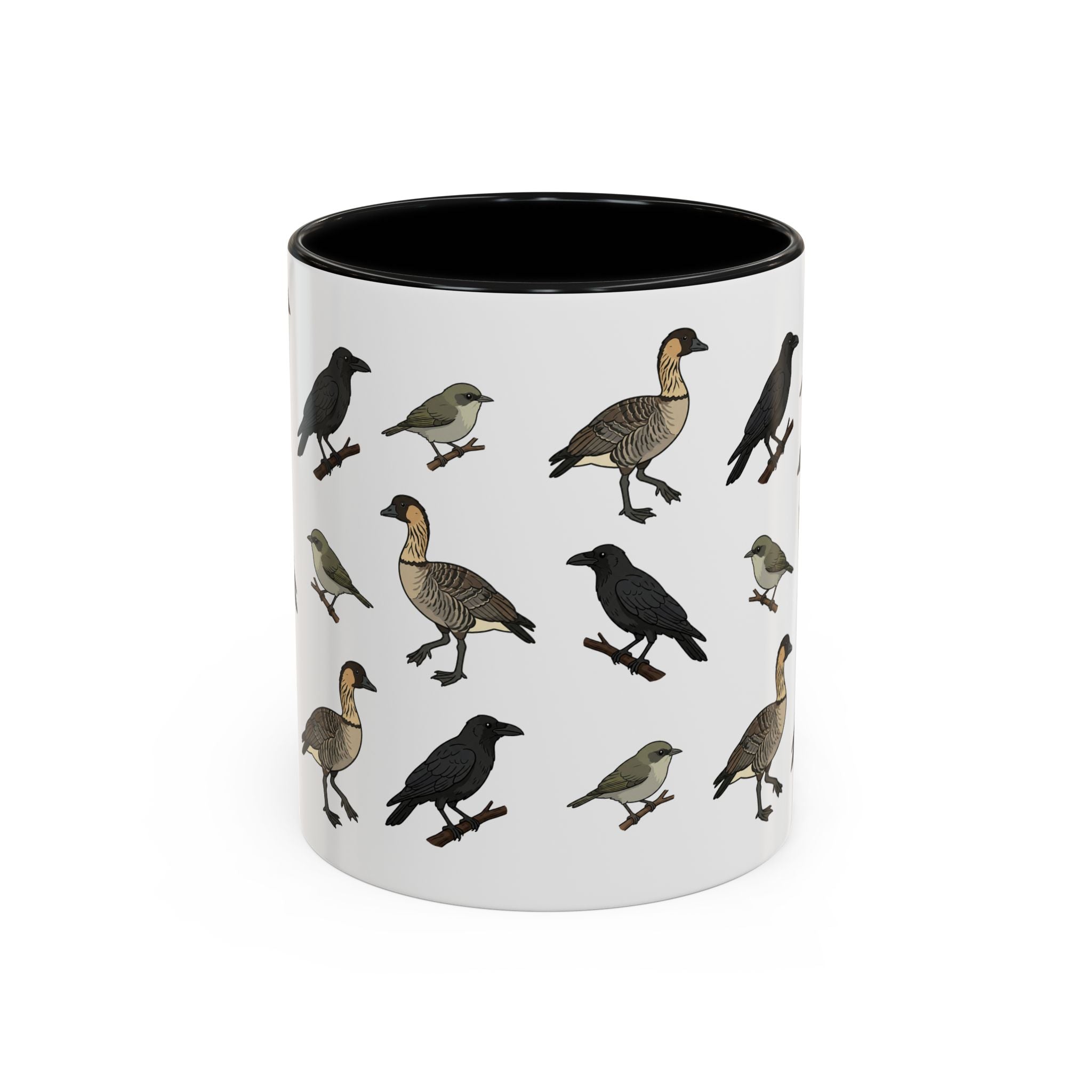 Endangered Hawaiian Birds Accent Mug