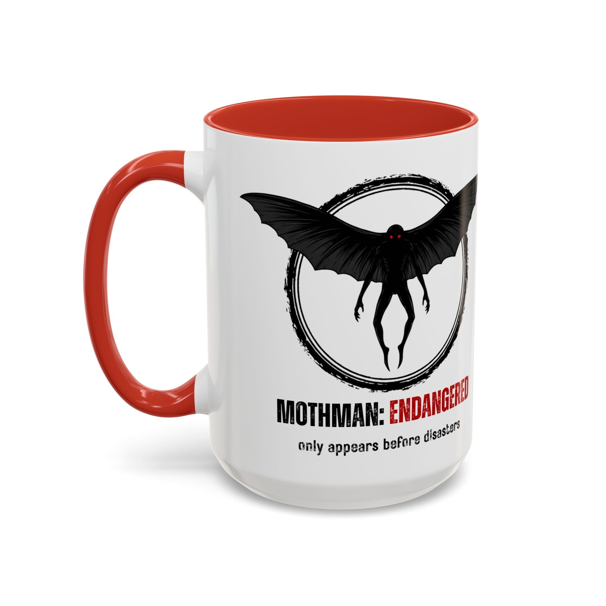 Mothman Accent Mug