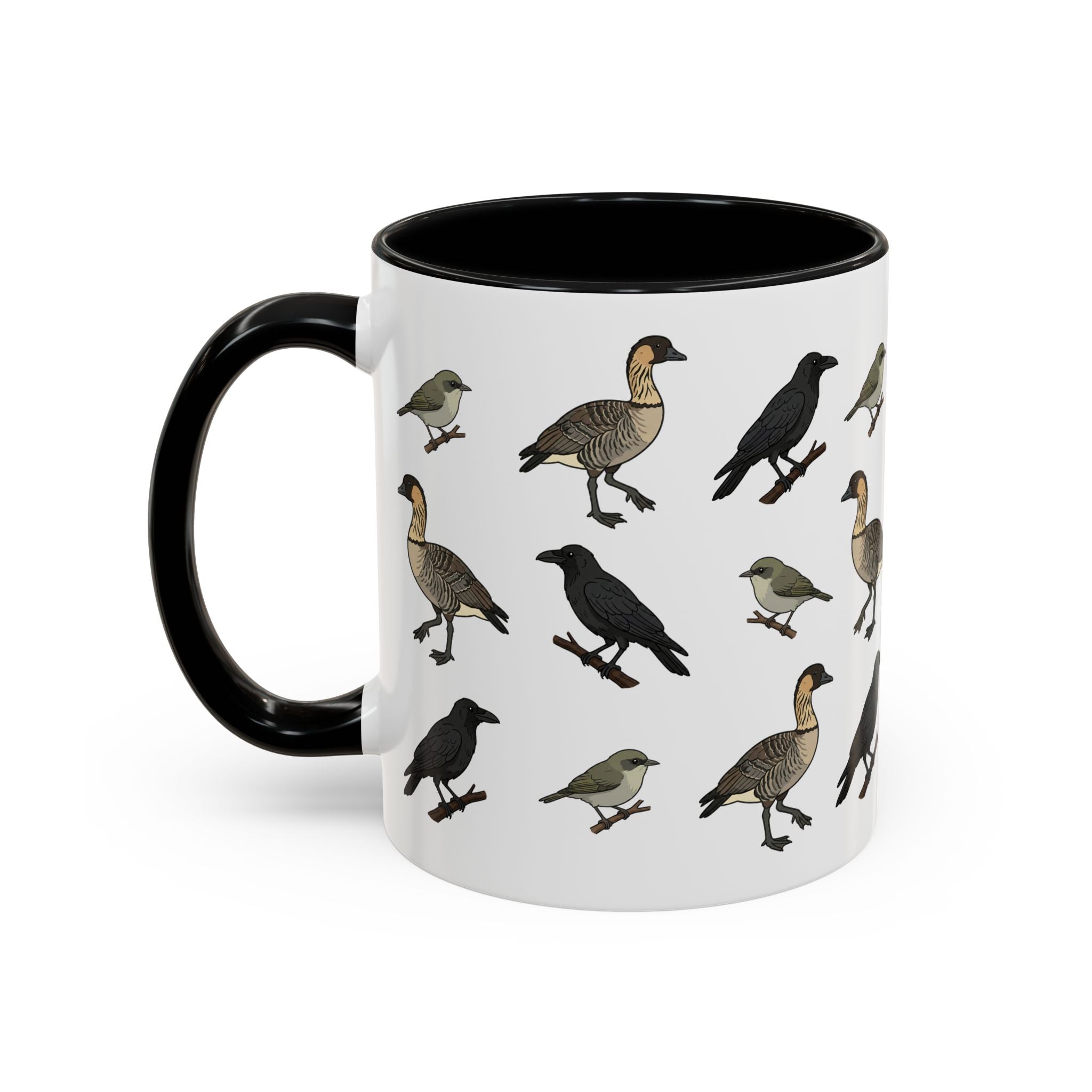 Endangered Hawaiian Birds Accent Mug