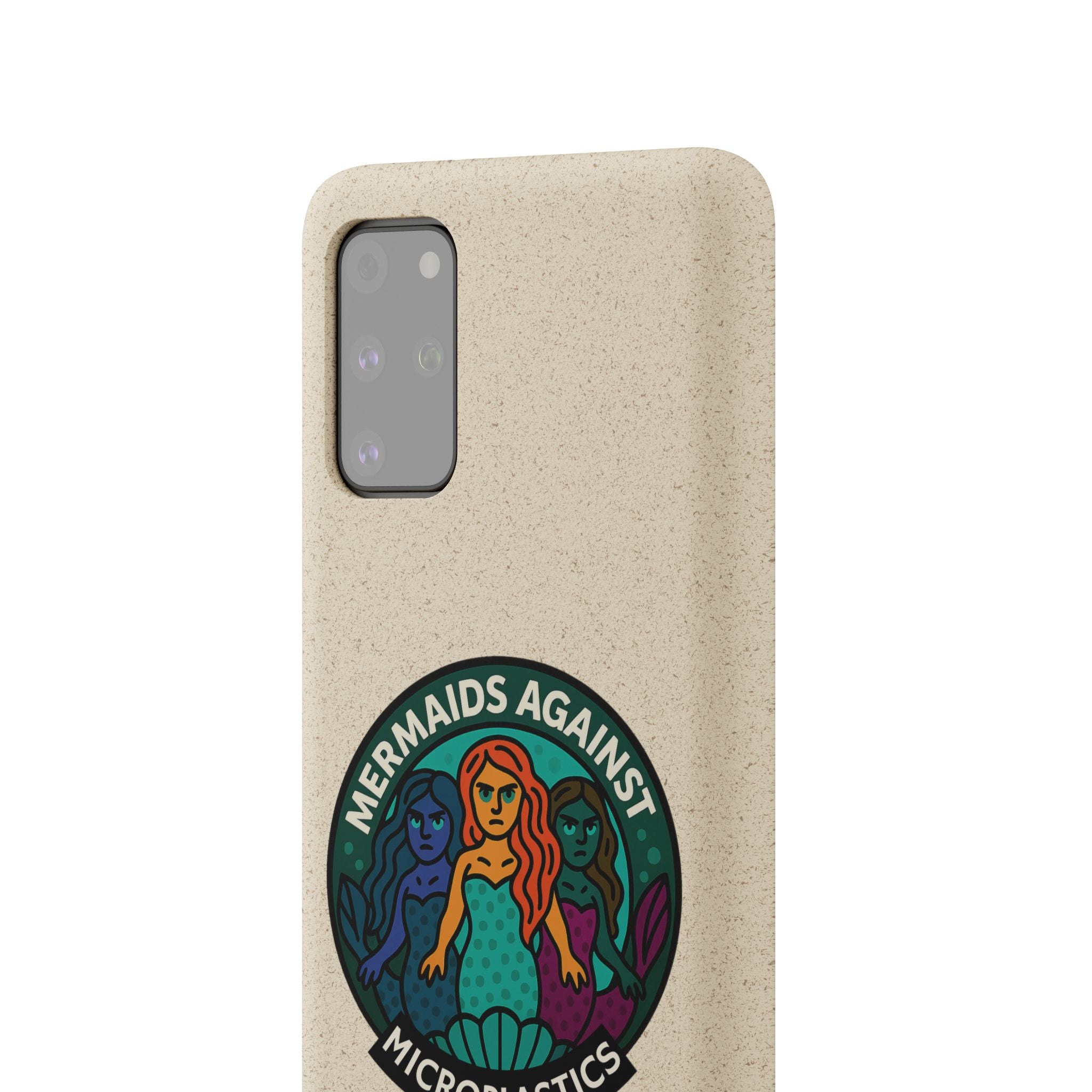 Mermaids Against Microplastics Biodegradable Phone Case