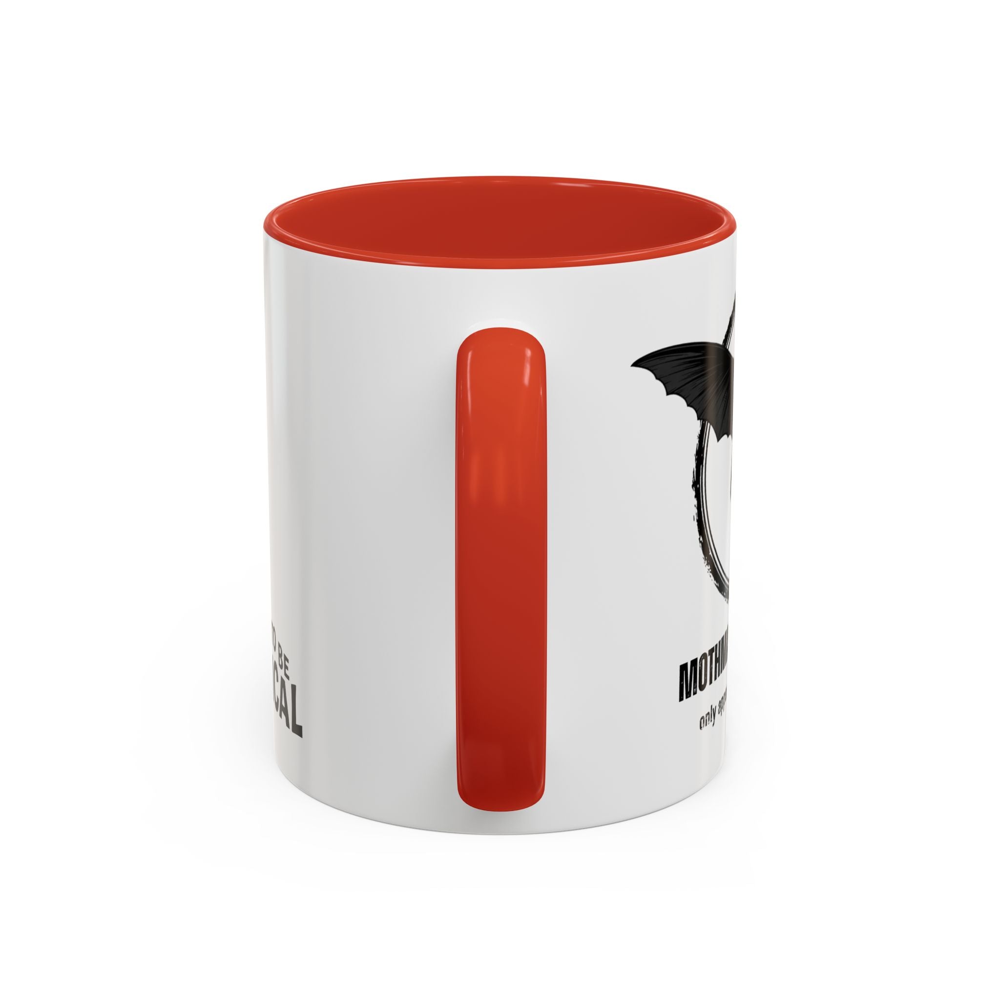 Mothman Accent Mug