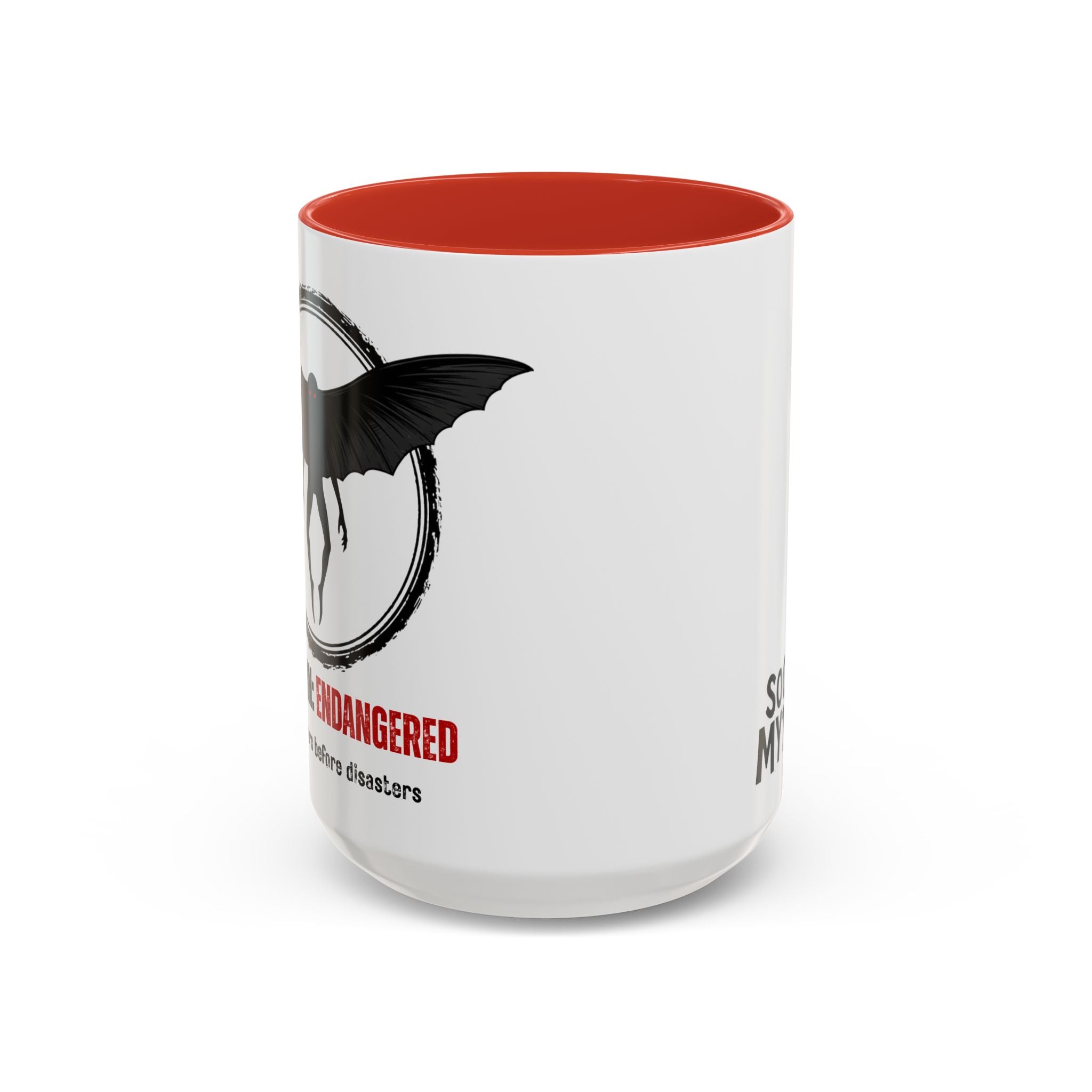 Mothman Accent Mug