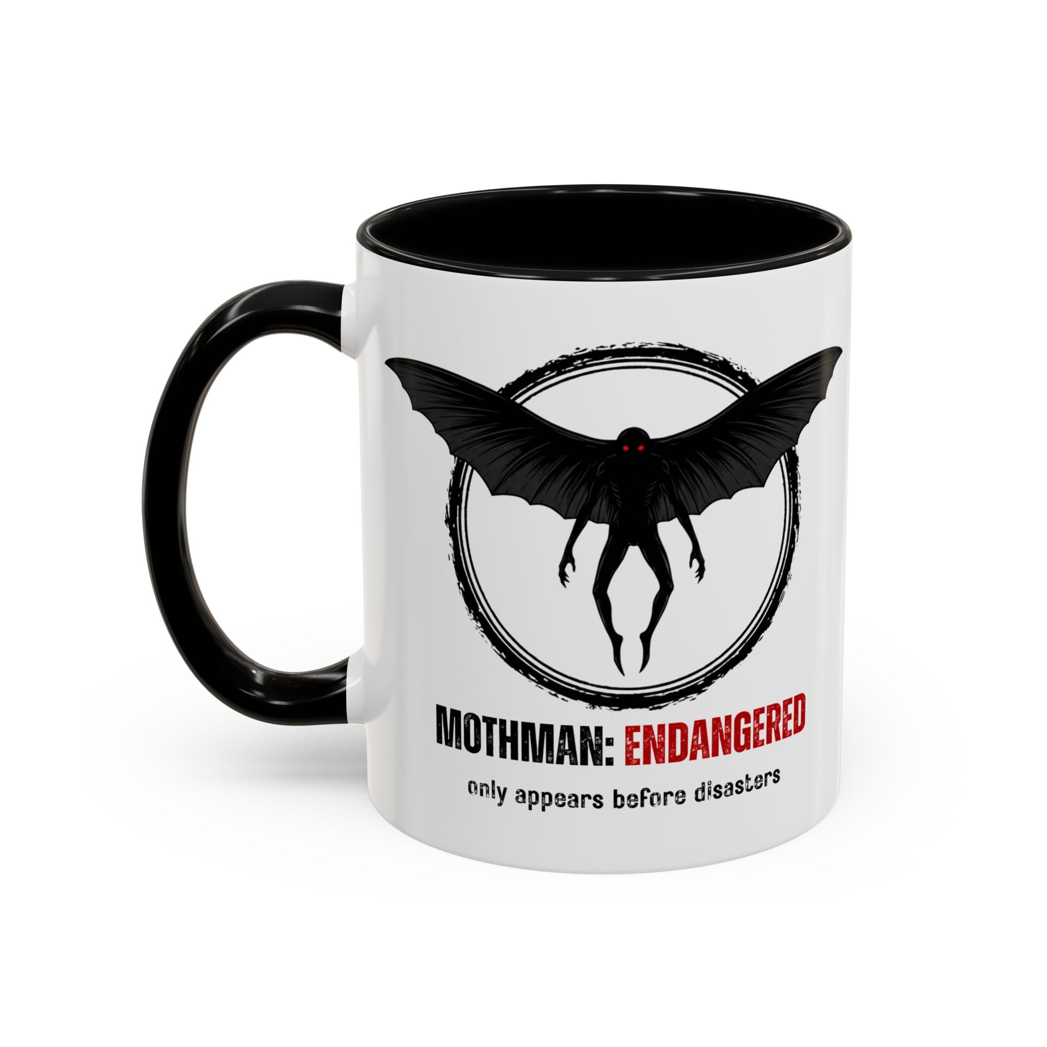 Mothman Accent Mug