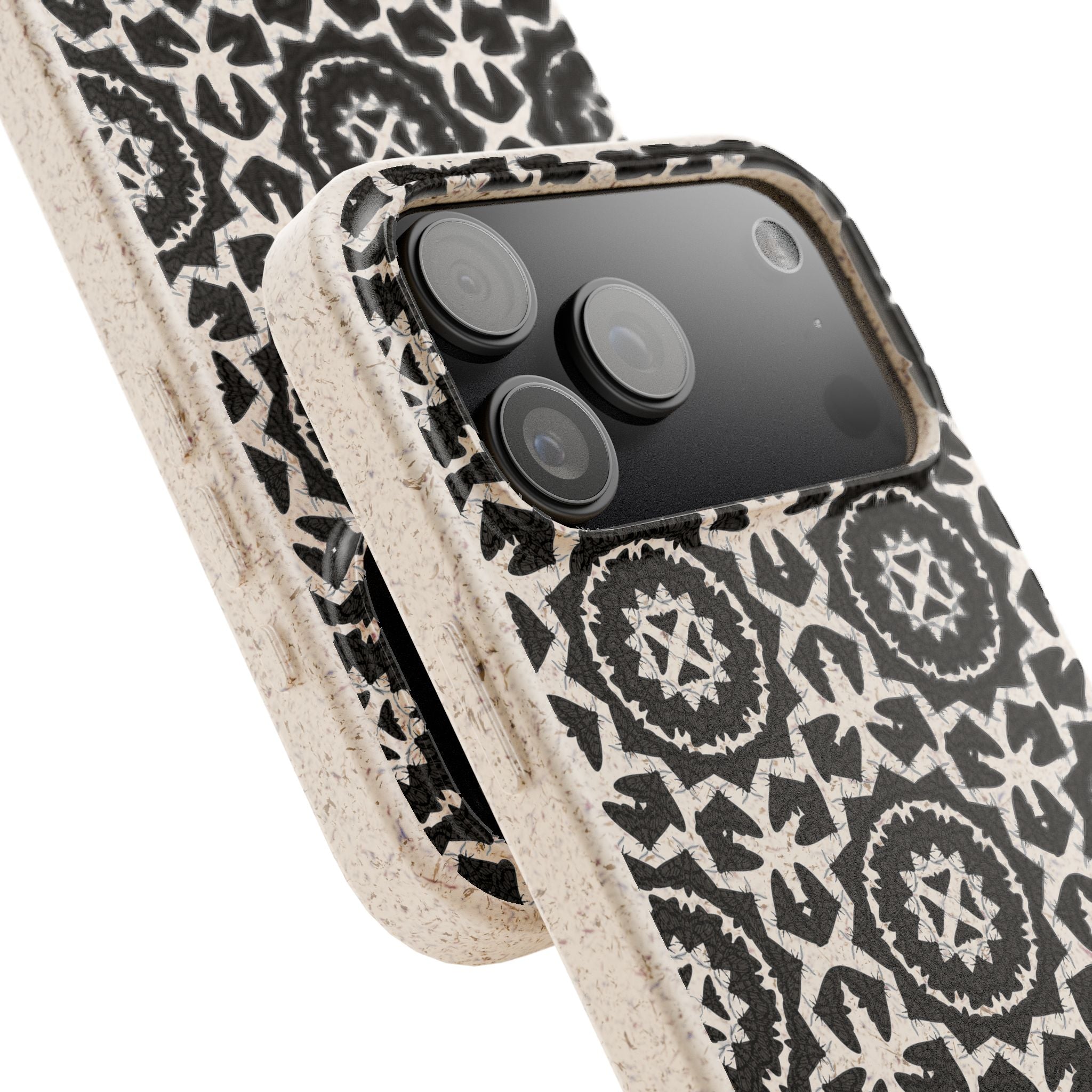 Blackburn's Sphinx Moth Kaleidoscope Biodegradable Phone Case