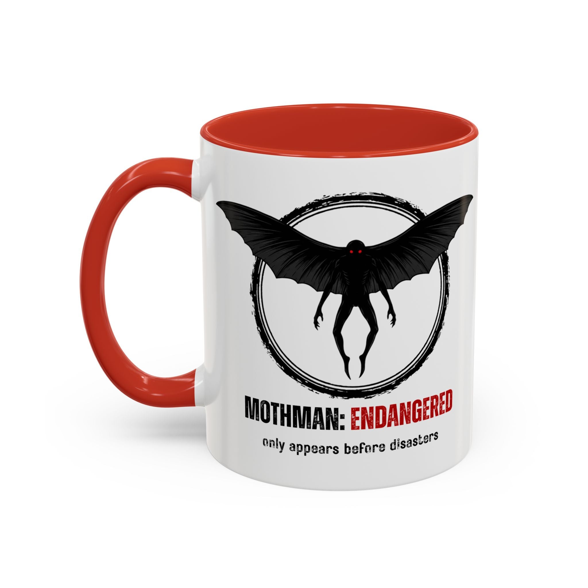Mothman Accent Mug
