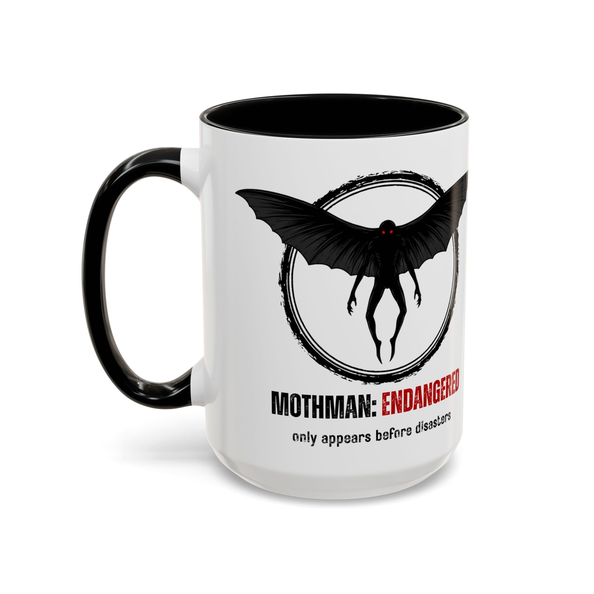 Mothman Accent Mug