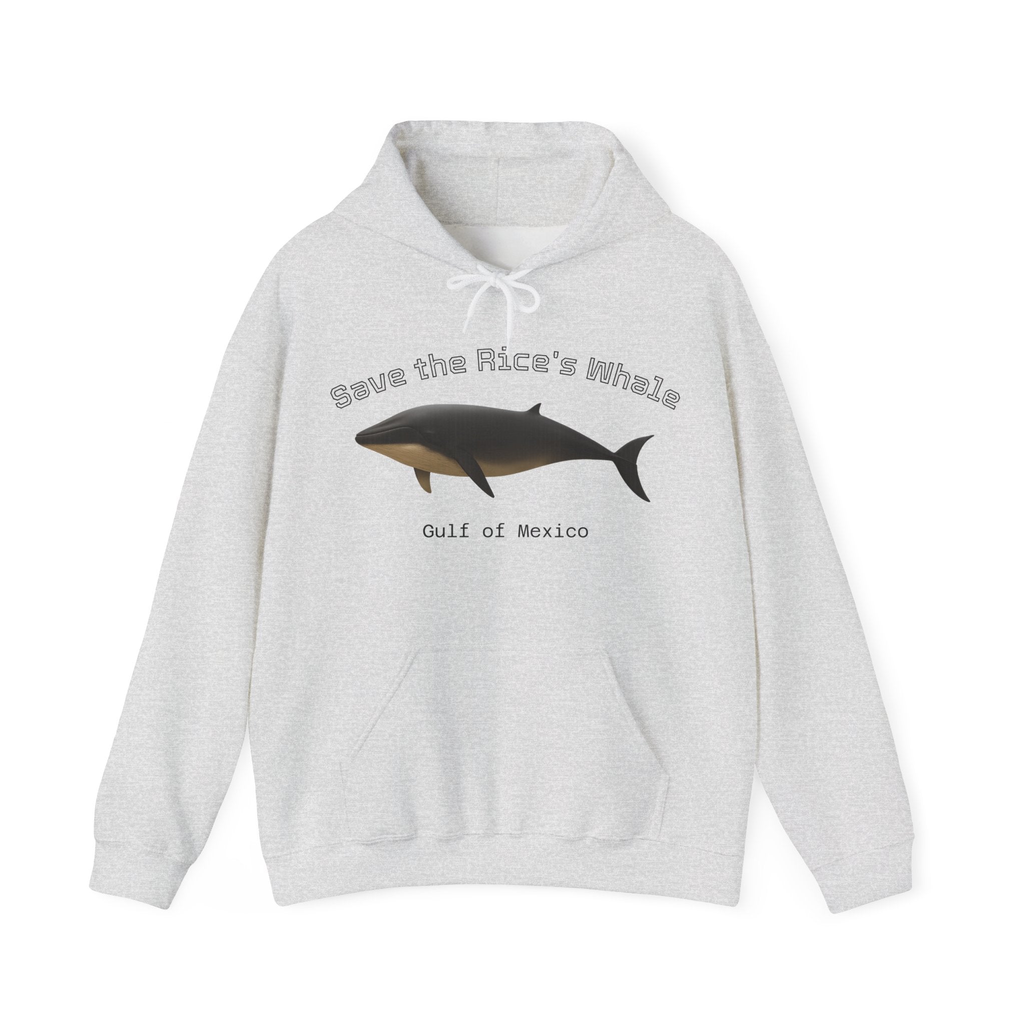 Save the Rice's Whale Hoodie