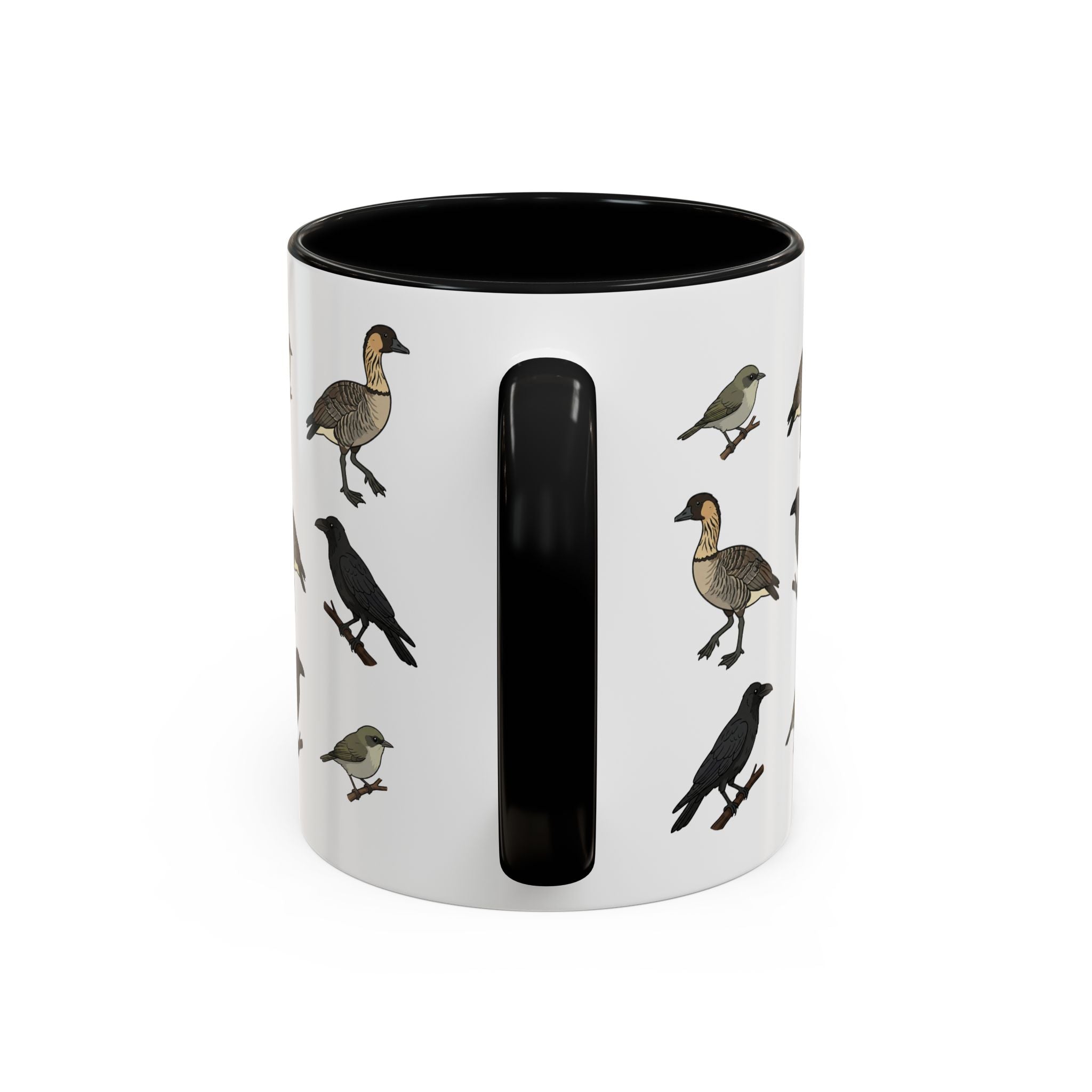 Endangered Hawaiian Birds Accent Mug