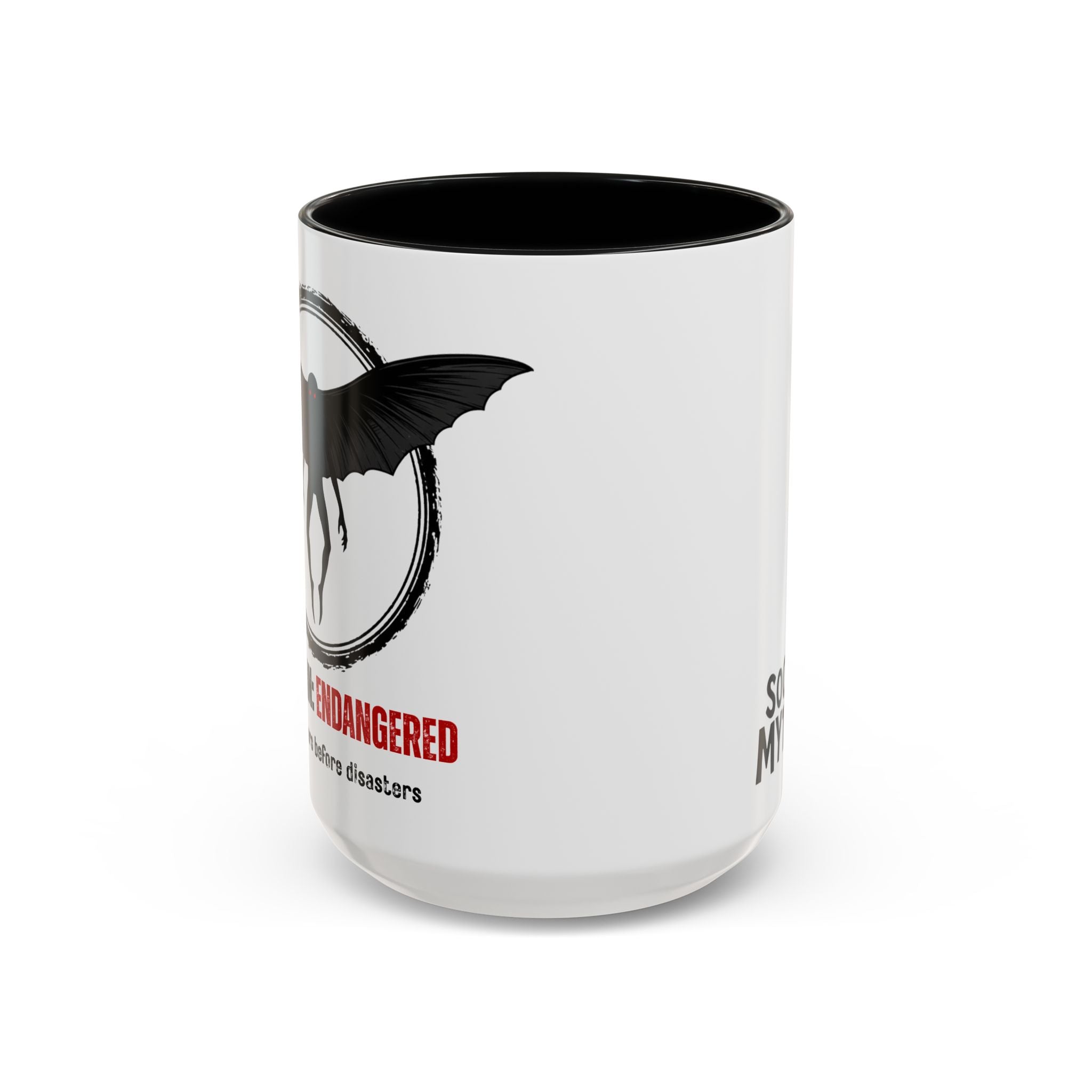 Mothman Accent Mug
