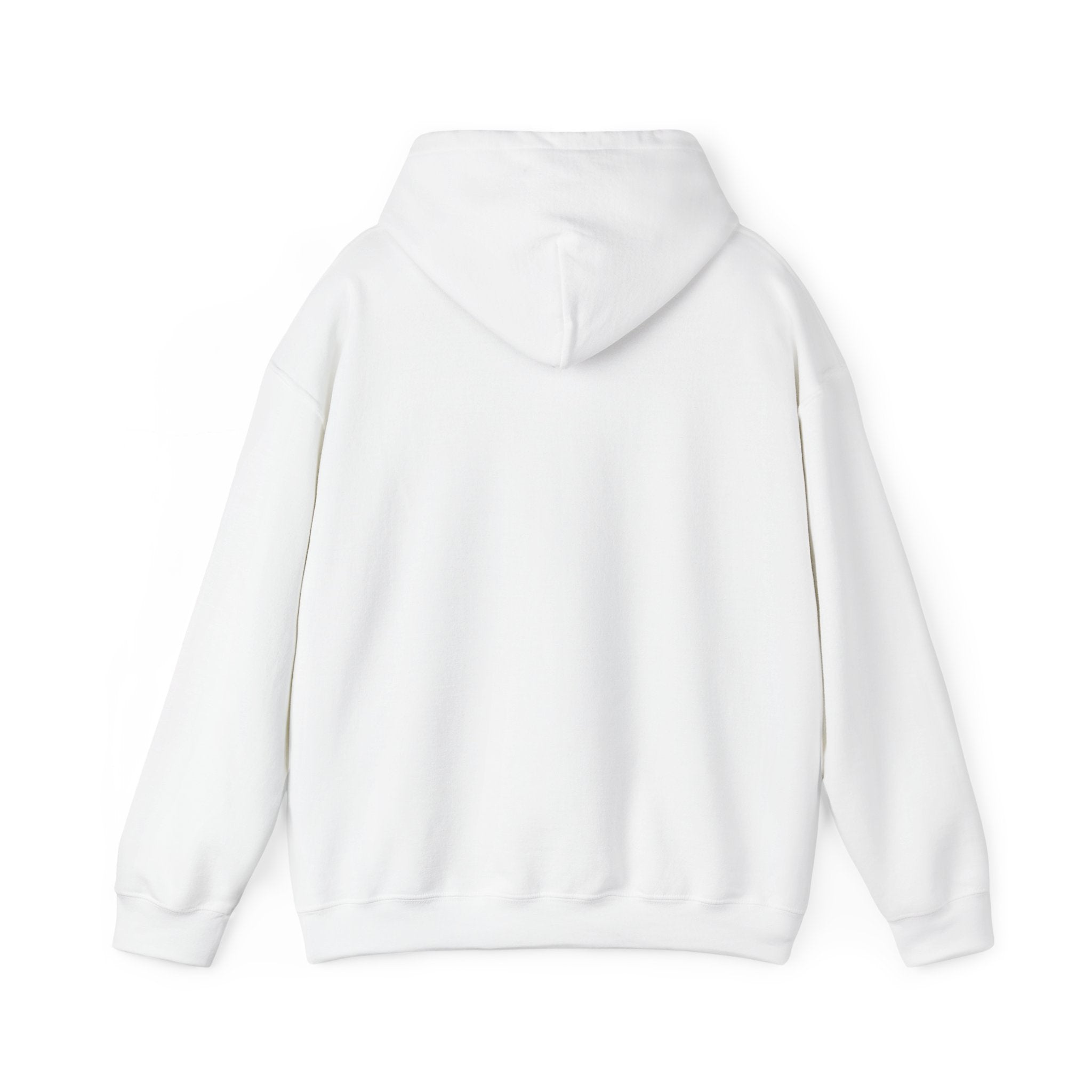 White hoodie on a white background