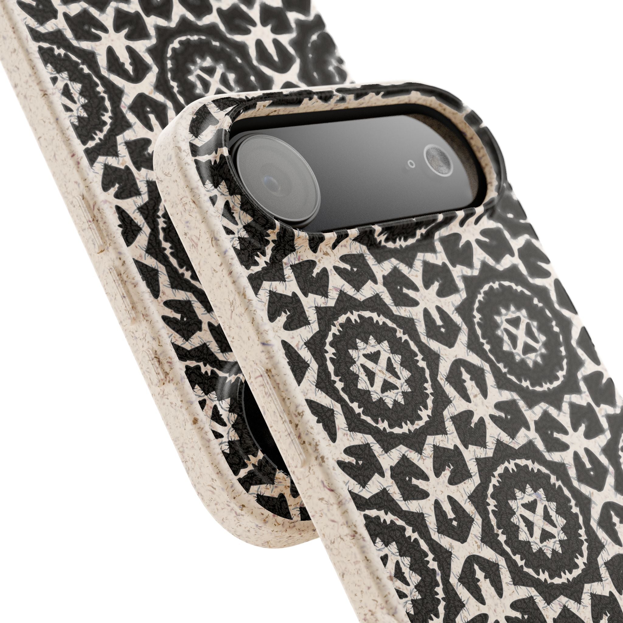 Blackburn's Sphinx Moth Kaleidoscope Biodegradable Phone Case