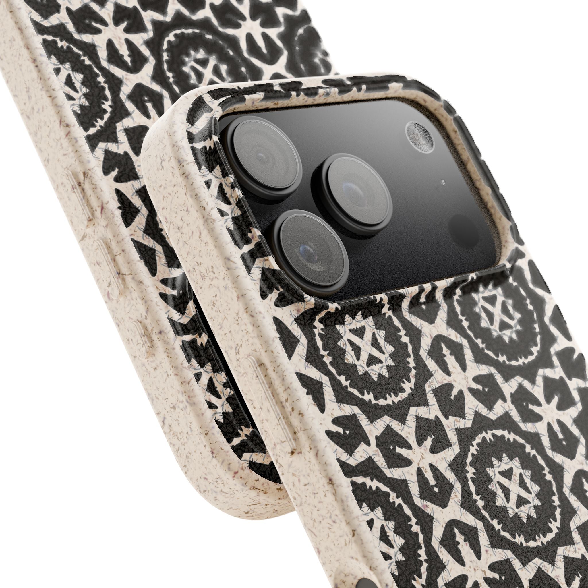 Blackburn's Sphinx Moth Kaleidoscope Biodegradable Phone Case