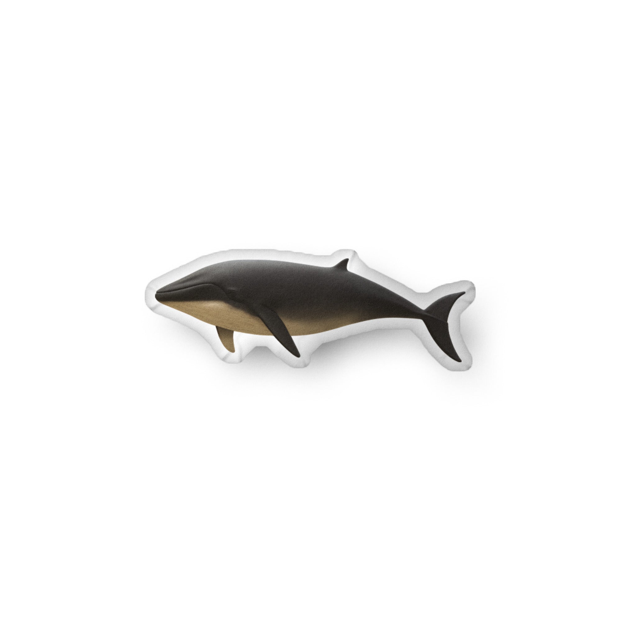Rice's whale shaped pillow by Soon To Be Mythical
